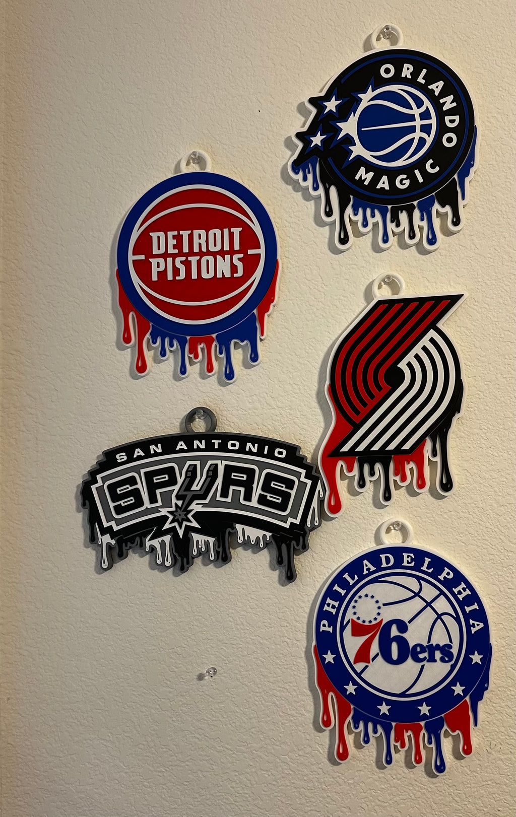 Drip Chain Necklace | 3D Printed NBA Chain | Oversized Hip Hop Style Pendant | NBA Fan Gift | Game Day Chain
