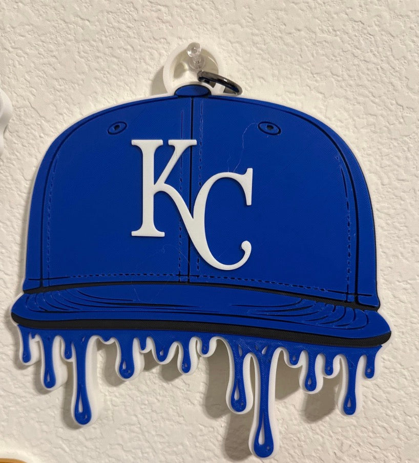 3D Printed Drip Cap Chain | West Coast/NY Fan/TX Fan Jewelry
