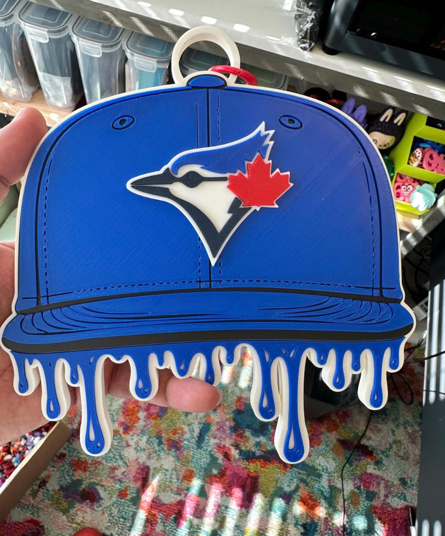3D Printed Drip Cap Chain | West Coast/NY Fan/TX Fan Jewelry