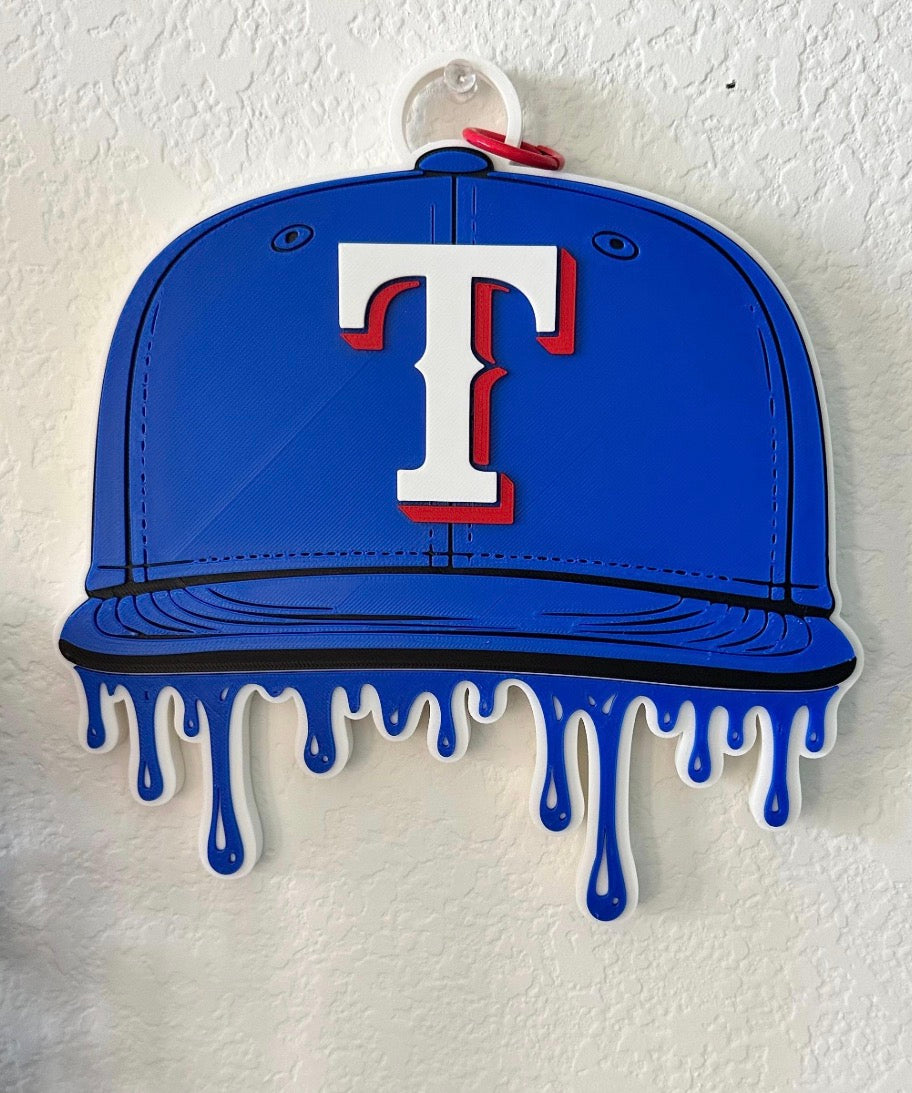 3D Printed Drip Cap Chain | West Coast/NY Fan/TX Fan Jewelry
