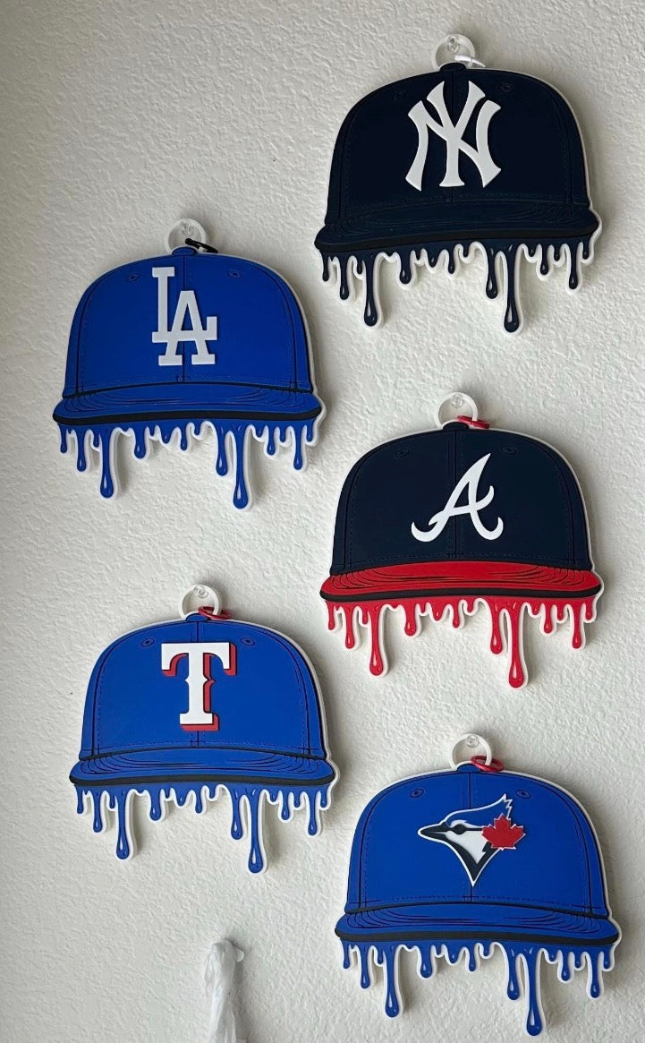 3D Printed Drip Cap Chain | West Coast/NY Fan/TX Fan Jewelry