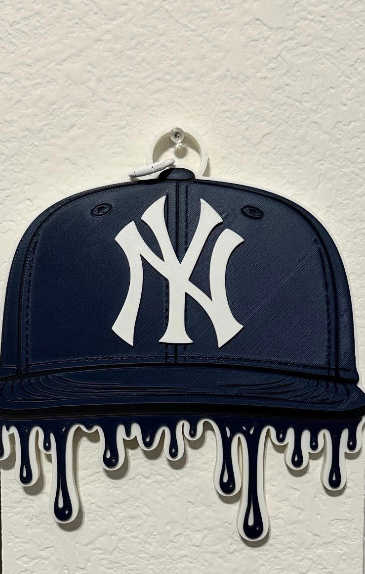 3D Printed Drip Cap Chain | West Coast/NY Fan/TX Fan Jewelry