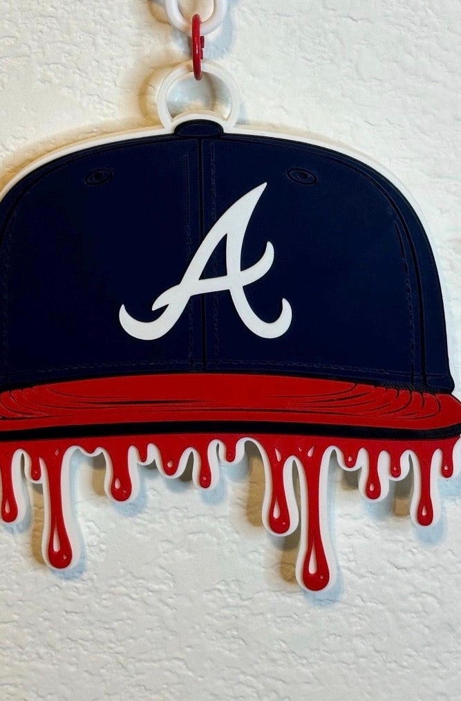 3D Printed Drip Cap Chain | West Coast/NY Fan/TX Fan Jewelry