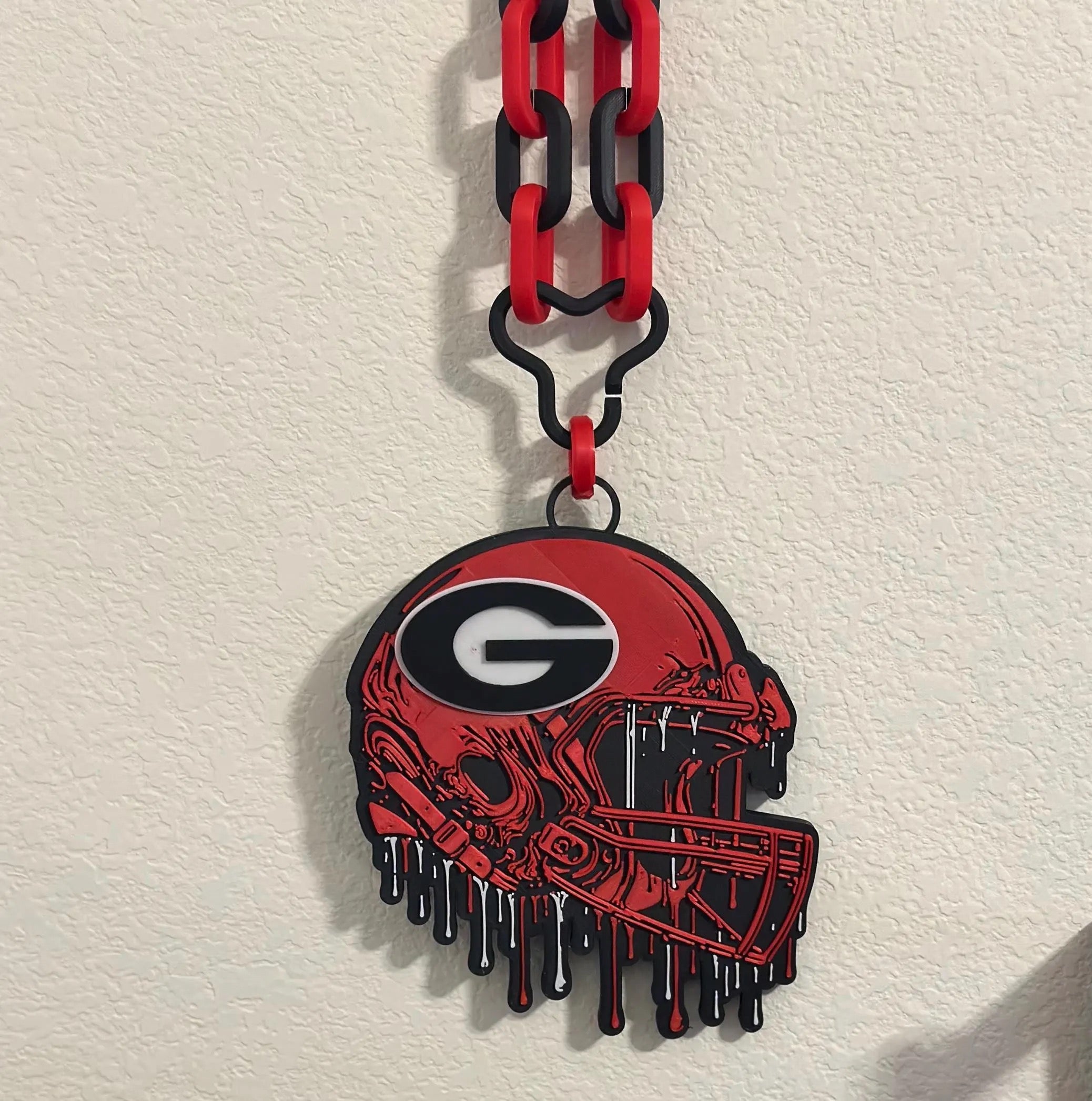 3D Printed Hype Chain Necklace | Handmade Statement Chain | Game Day & Streetwear Accessory