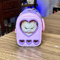 3D Printed Capsule Cat Keychain | Kawaii Angry Cat Collectible | Cute Desk Buddy Figure | Designer Style Mini Cat Gift