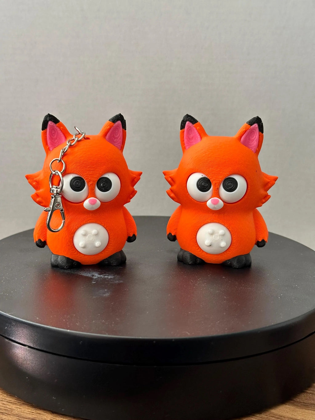 Mechanical Belly Rubs Fidget Toy - Interactive Moving Eyes - 3D Printed Kinetic Desk Toy