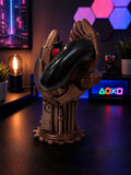 Futuristic 3D Printed Controller Holder | Gaming Desk Decor | PS5 & Xbox Stand | Gamer Gift | Metallic Display Stand